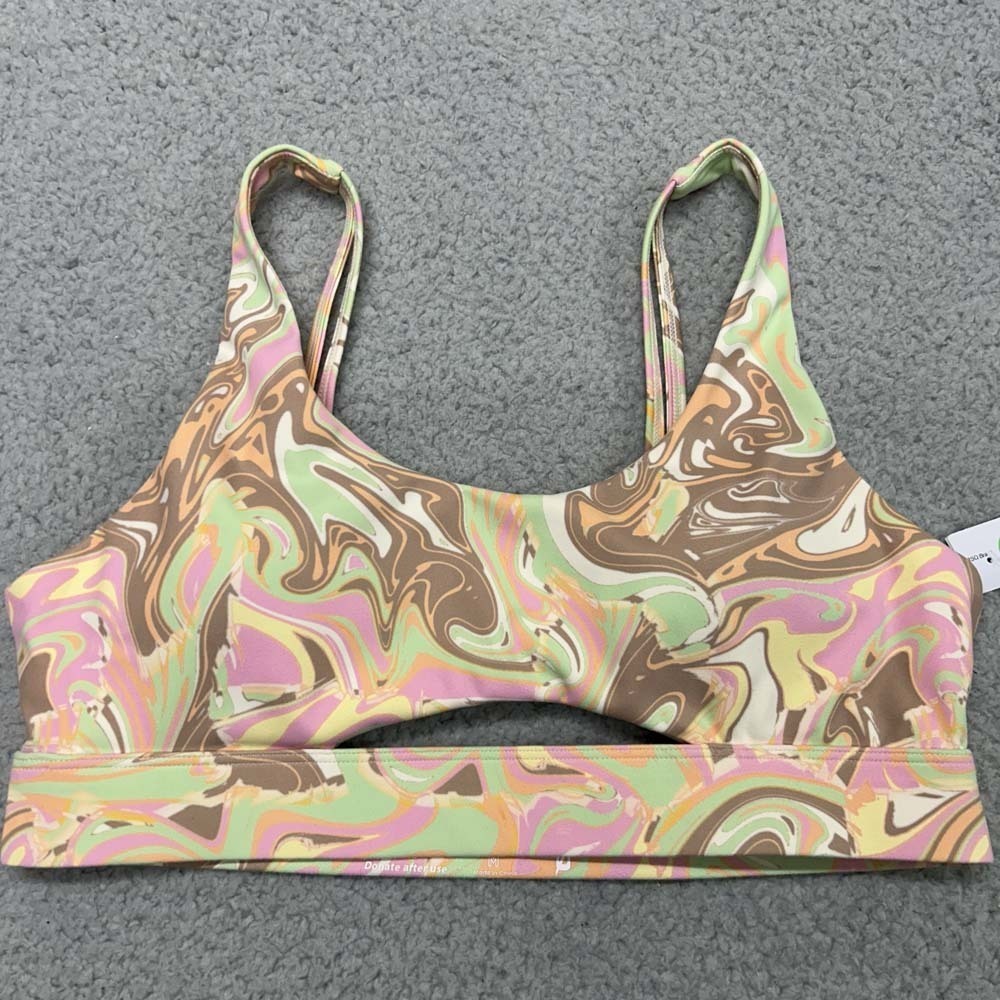 RSQ Bra Medium Sports Bra  GRoovy Swirl active support